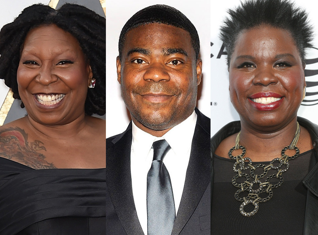 Leslie Jones, Whoopi Goldberg, Tracy Morgen Leslie Jones, Whoopi Goldberg, Tracy Morgen